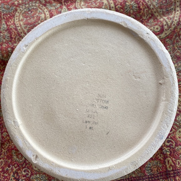 Vintage Robinson Ransbottom Roseville, Ohio folk art stoneware crock - Picture 5 of 7